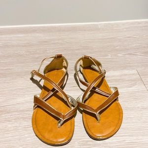 Merona wrap sandals